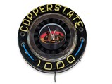Copperstate 1000 Neon Clock with Banners
