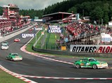 The 911 Cup 3.8 at the Circuit de Spa-Francorchamps in August of 1994.