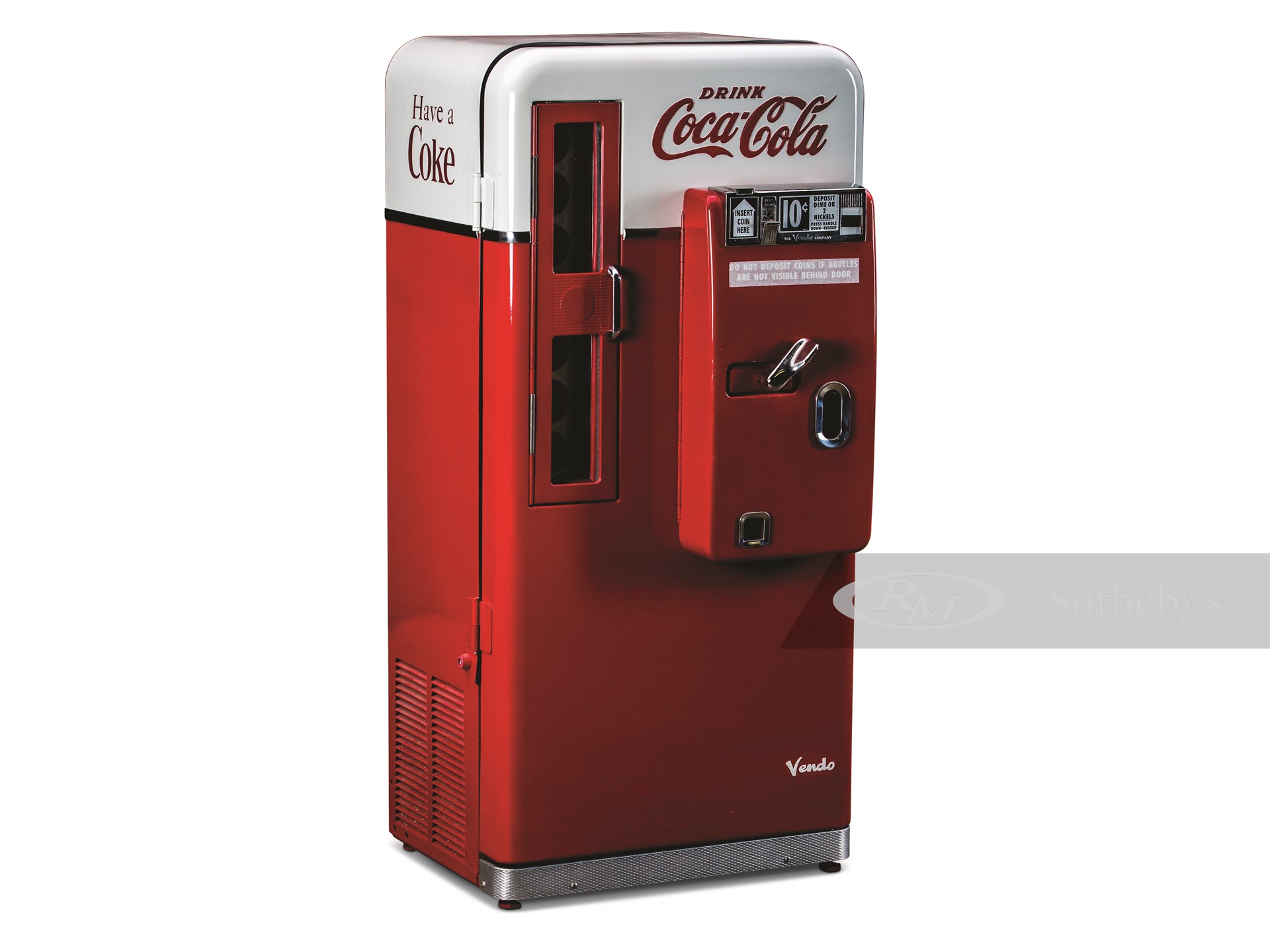 Vendor Model No. 56 Coin-Op Coca-Cola Machine | Auburn Spring 2019 | RM ...