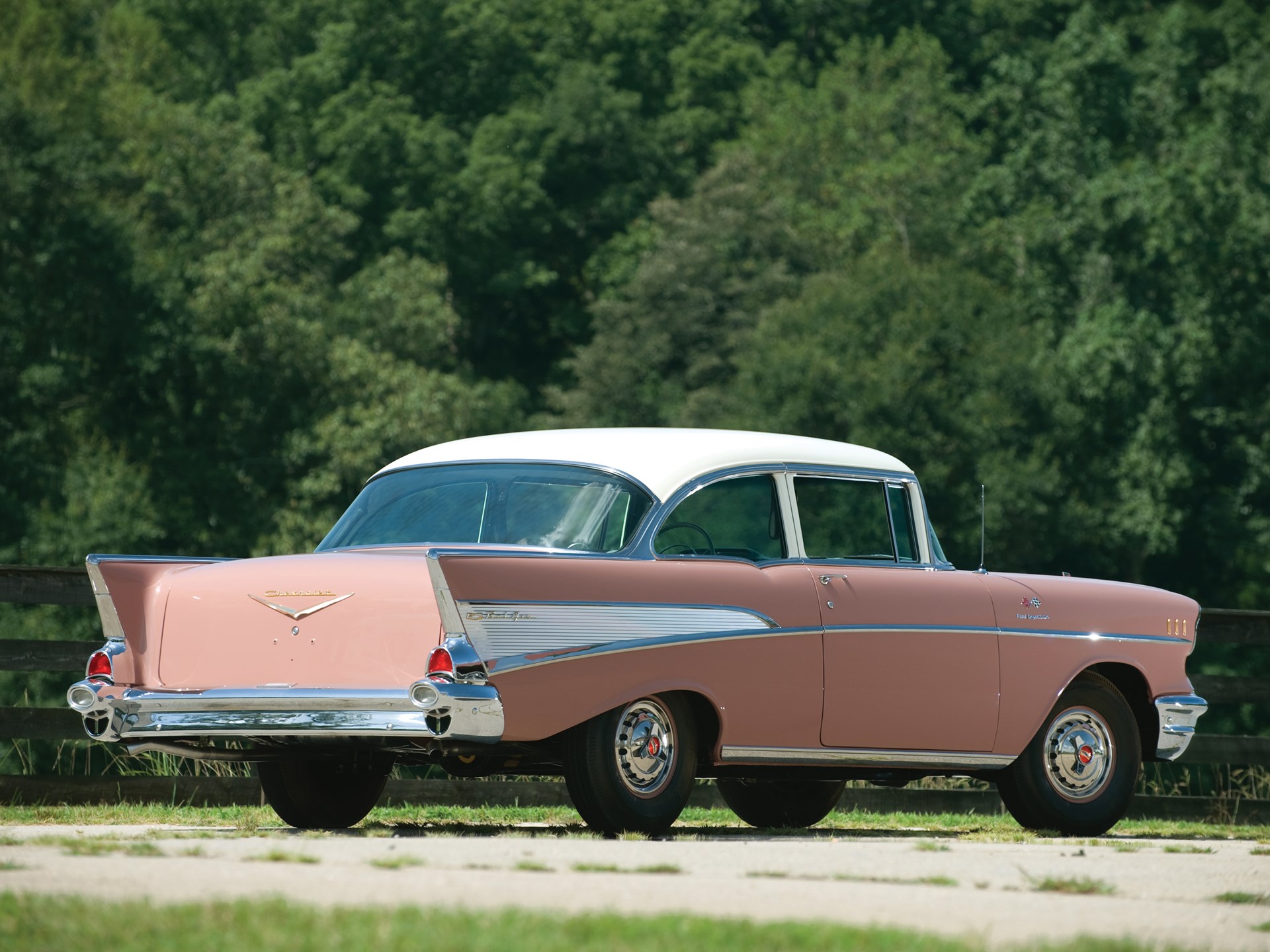 1957 Chevrolet Bel Air Two Door Sedan 'Fuel Injected' | Amelia Island ...