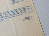 Correspondence on Ferrari Letterhead, 1954-56