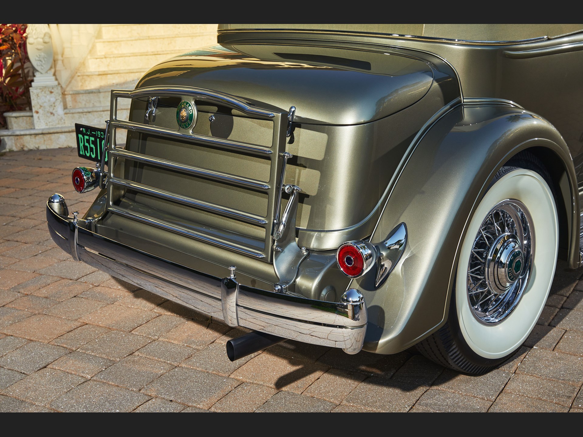 1934 Packard Twelve Individual Custom Convertible Victoria By Dietrich Amelia Island 2022 Rm 