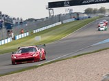 The 458 GT3 on track at Donington Park National.
