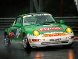 The 911 Cup 3.8 at the Circuit de Spa-Francorchamps in August of 1994.