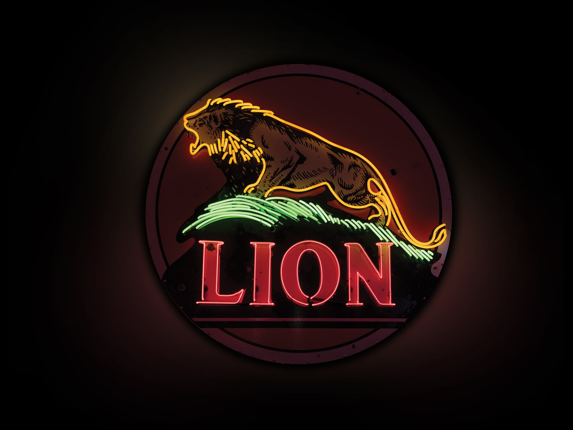 Lion Neon Sign | The Dingman Collection | RM Sotheby’s