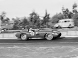 1955 Ferrari 410 Sport Spider by Scaglietti - $0598 CM’s first and only race as a Scuderia Ferrari team car at the 1956 1000 KM Buenos Aires, driven by Fangio and Castellotti.