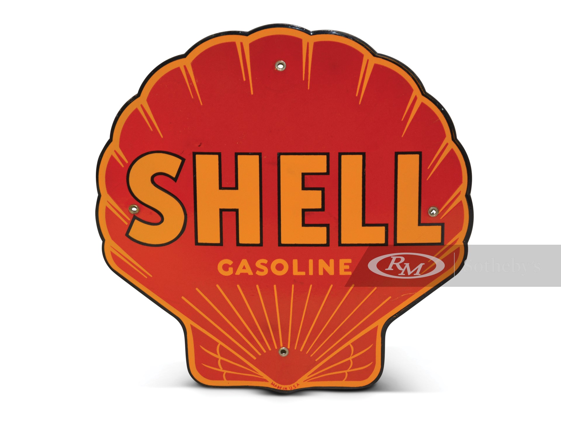Shell Gasoline Porcelain Sign | Auburn Fall 2019 | RM Auctions
