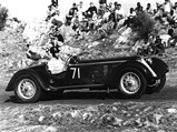 Hugh Gearing and 0312901 competing in the Krugersdorp Hillclimb, South Africa, ca. 1960s.