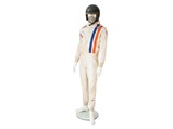 Racing Suit and Helmet worn by Steve McQueen in "Le Mans"