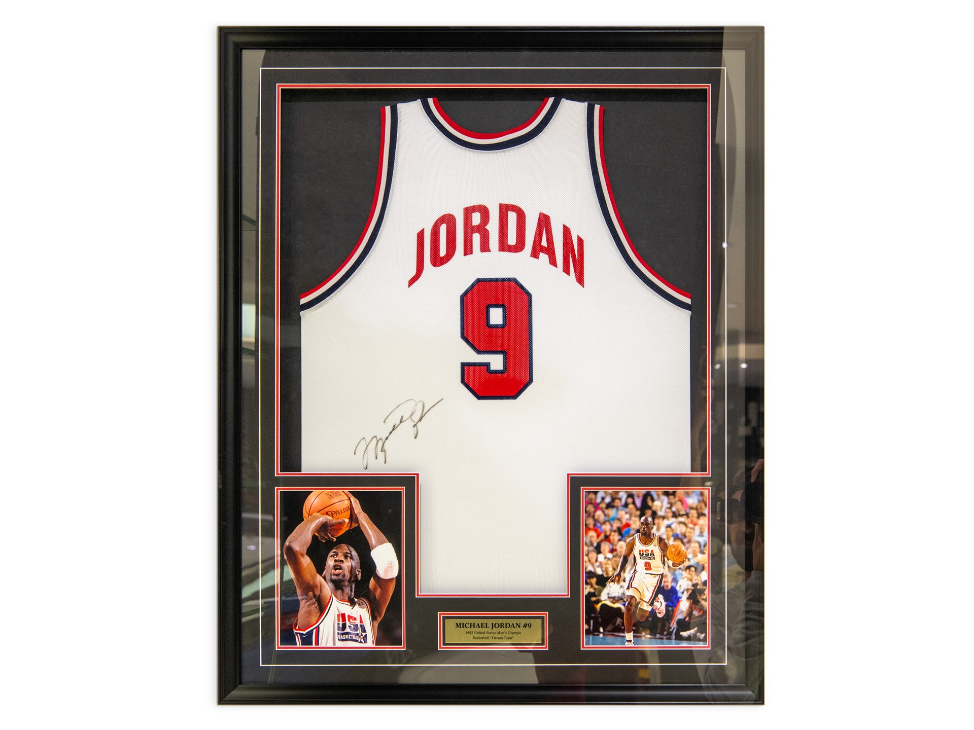 Michael Jordan USA Basketball Autographed Commemorative Jersey | Dare ...