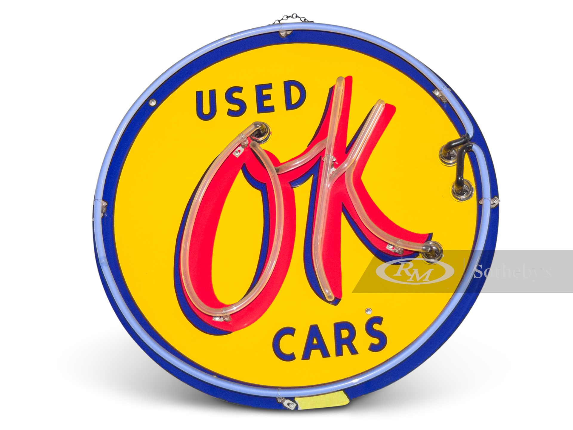 OK Used Cars Neon Sign | THE MITOSINKA COLLECTION | RM Online