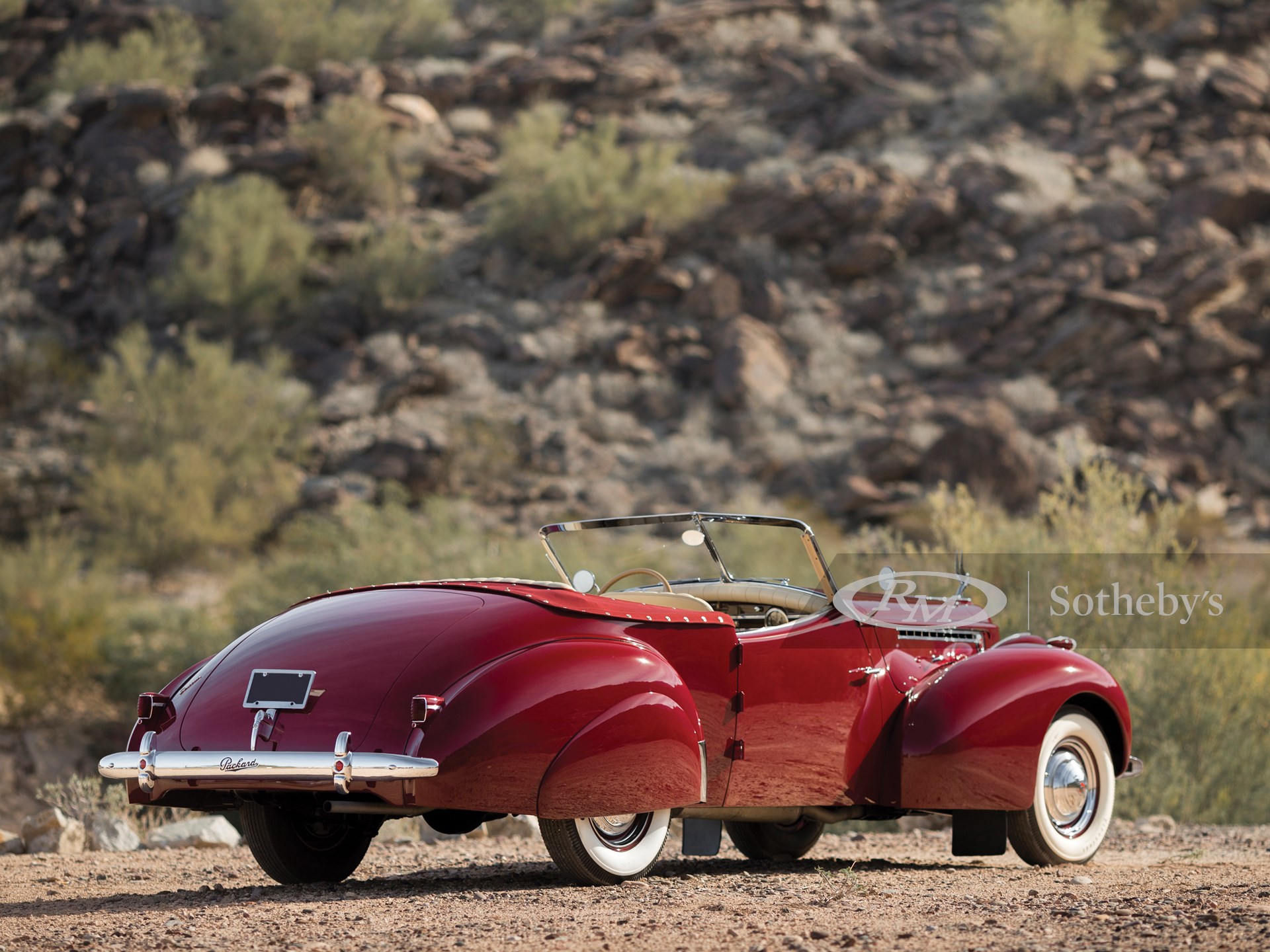 1940 Packard One Twenty Convertible Victoria by Darrin | Arizona 2017 ...