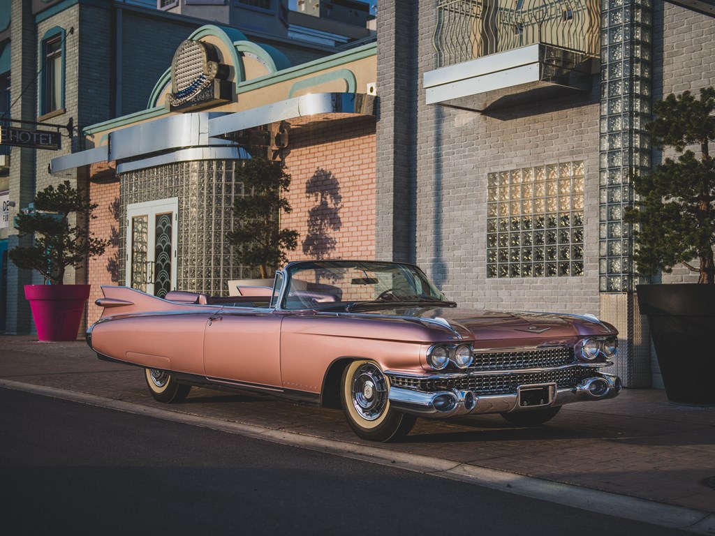 Pink 1959 Cadillac Eldorado Biarritz available at RM Sothebys Arizona Live Auction 2021