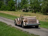 1933 Packard Twelve Individual Custom Convertible Victoria by Dietrich
