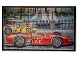 Large Scale Ferrari Painting - $