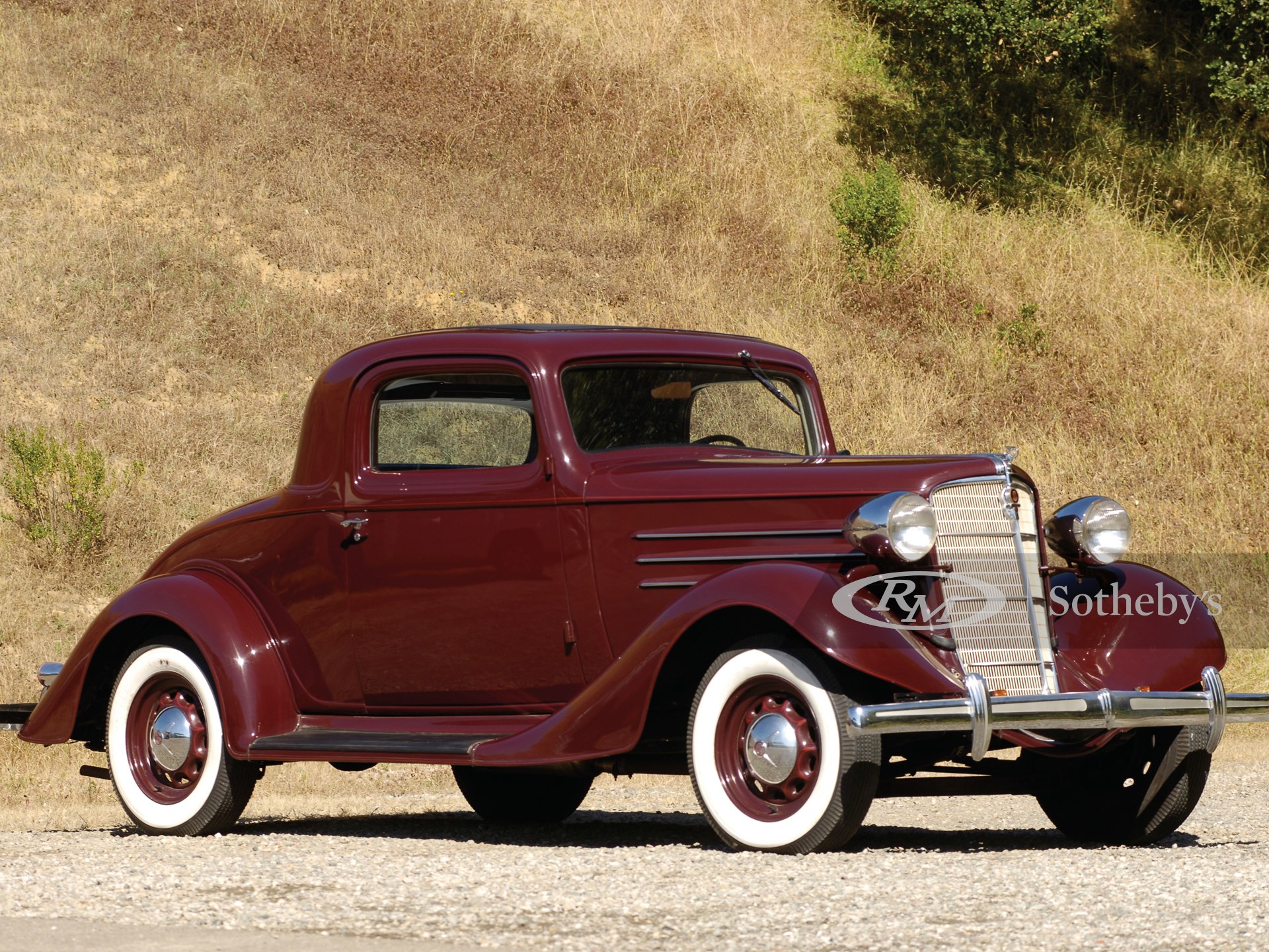 1935 Nash Lafayette Three Window Coupe 