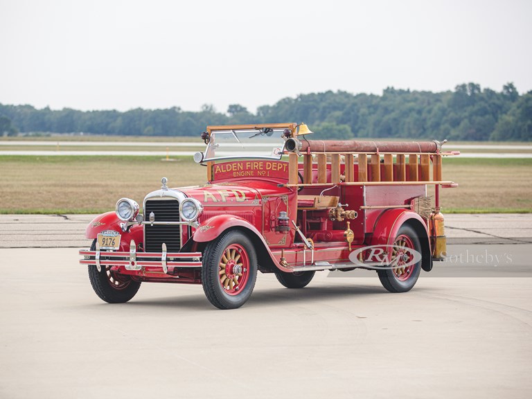 1927 Hudson Model O Super Six Fire Truck