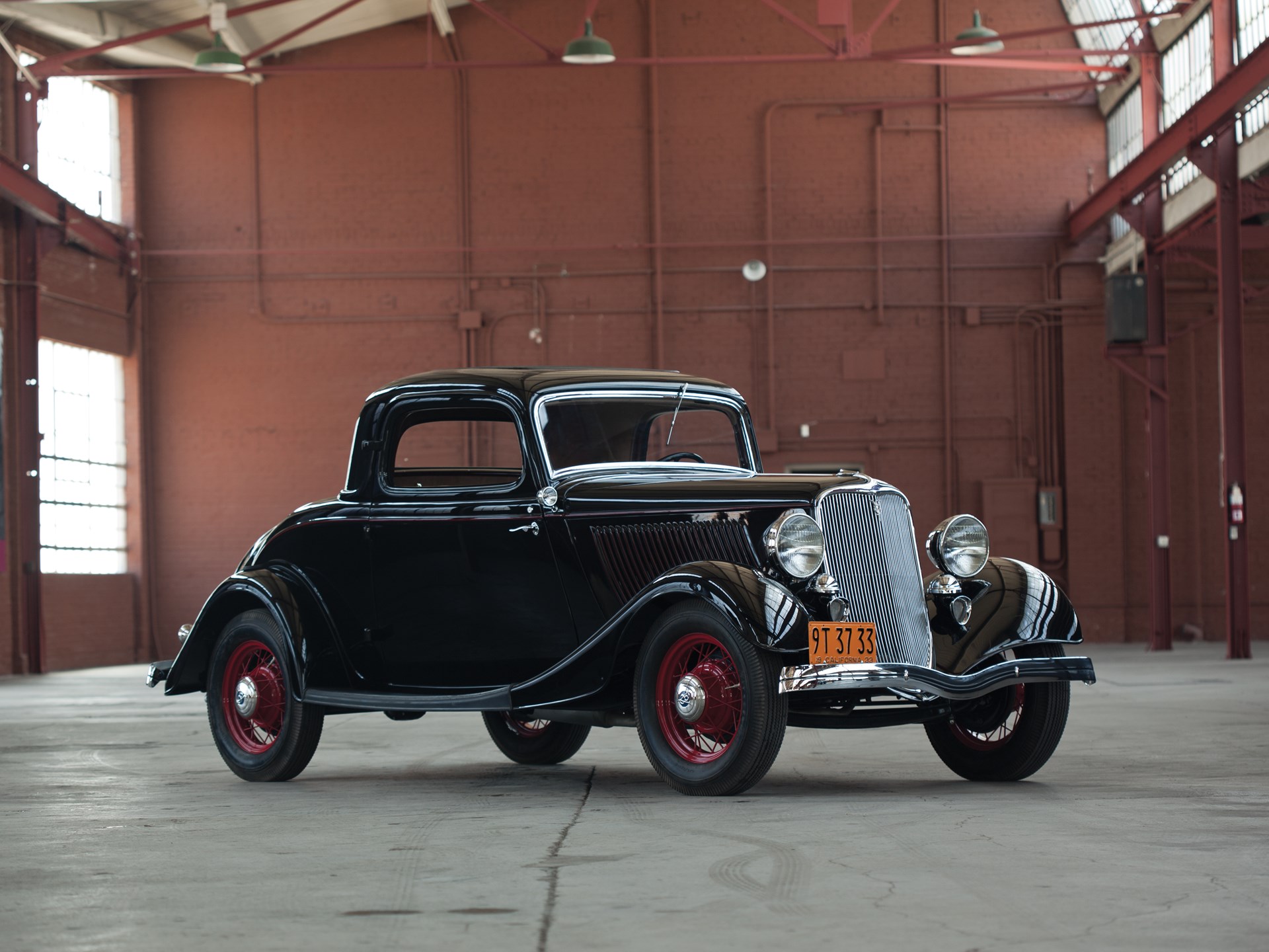 1933 Ford V-8 DeLuxe Three-Window Coupe | Monterey 2012 | RM Sotheby's