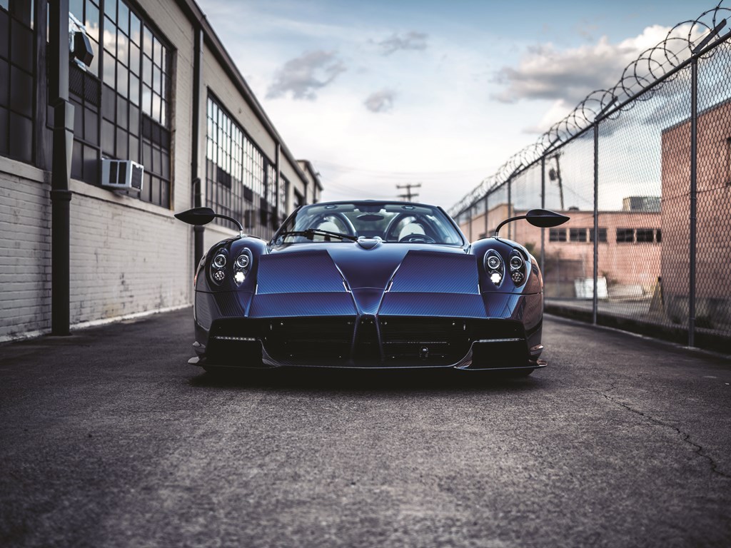 2018 Pagani Huayra Roadster offered at RM Sothebys Arizona live auction 2020