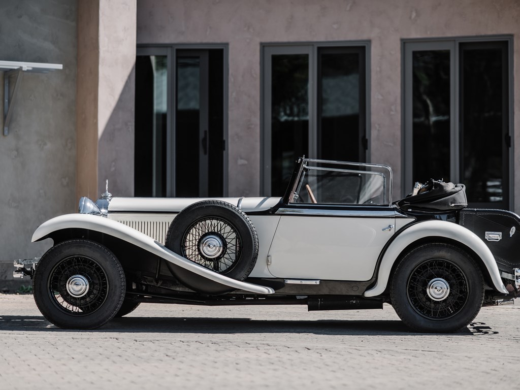 1931 MercedesBenz 370 S Mannheim Sport Cabriolet available at RM Sothebys Open Roads Fall online auction 2020