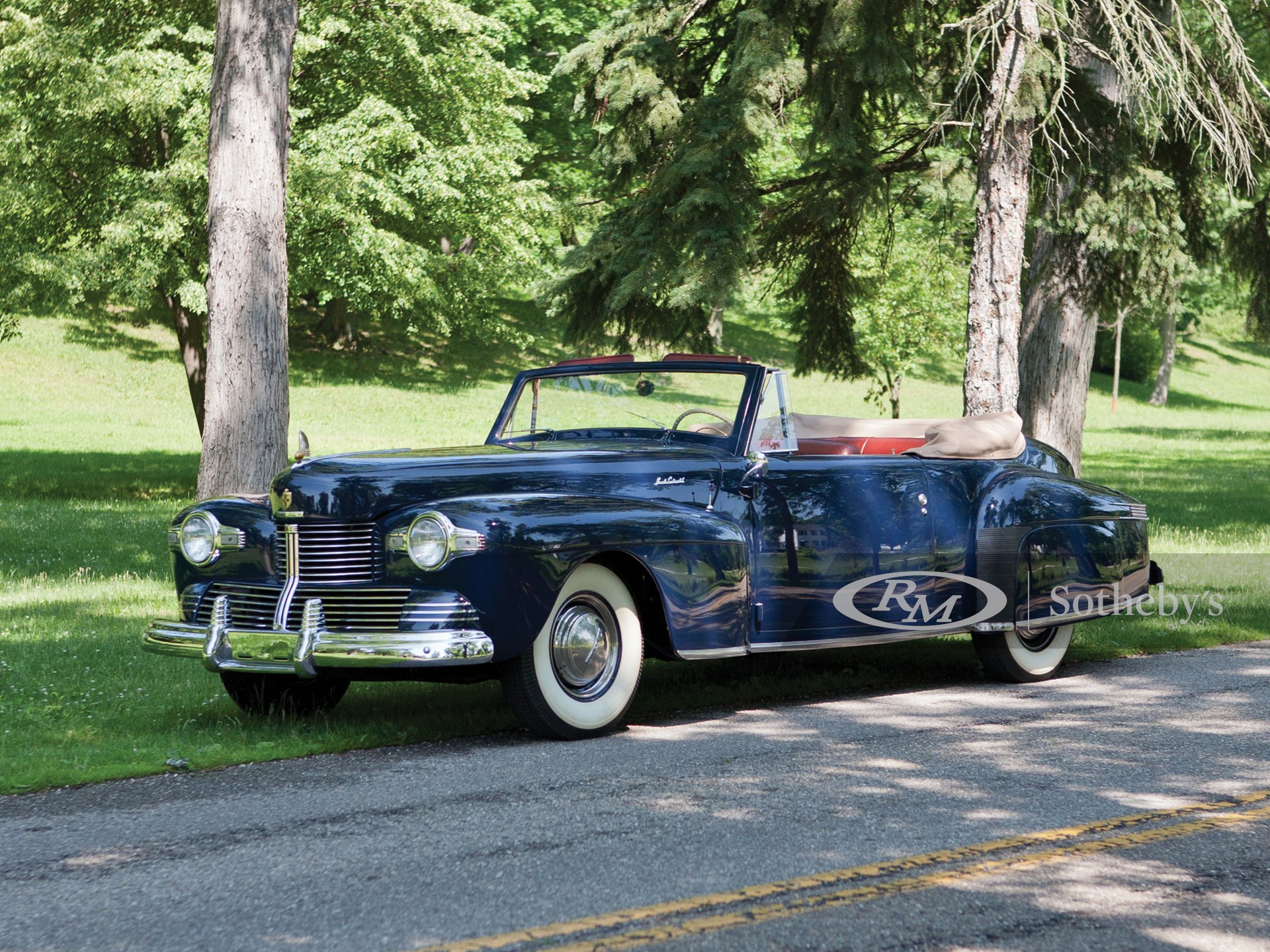 Lincoln continental convertible 1942