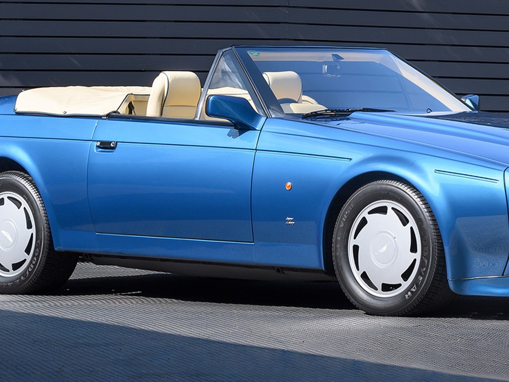 1988 Aston Martin V8 Volante Zagato offered at RM Sothebys London Collector Car Live Auction 2021