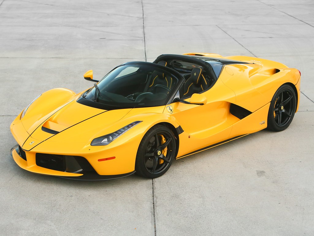 2017 Ferrari LaFerrari Aperta offered in RM Sothebys Palm Beach online auction 2020