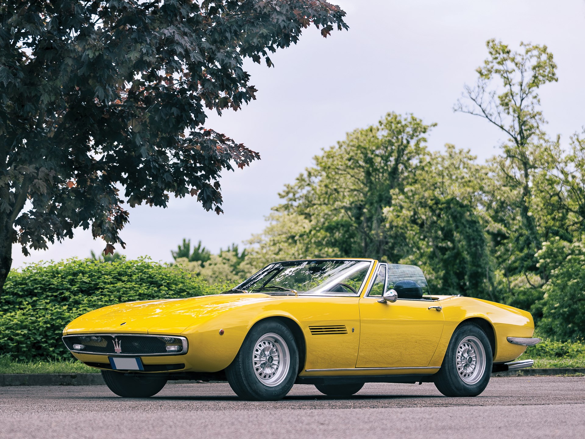 1970 Maserati Ghibli 4 7 Spyder By Ghia London 2019 Rm Sothebys