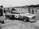 1974 BMW 3.5 CSL IMSA  - $The CSL in the pits at the 1976 Silverstone 6 Hours, where it finished first overall.