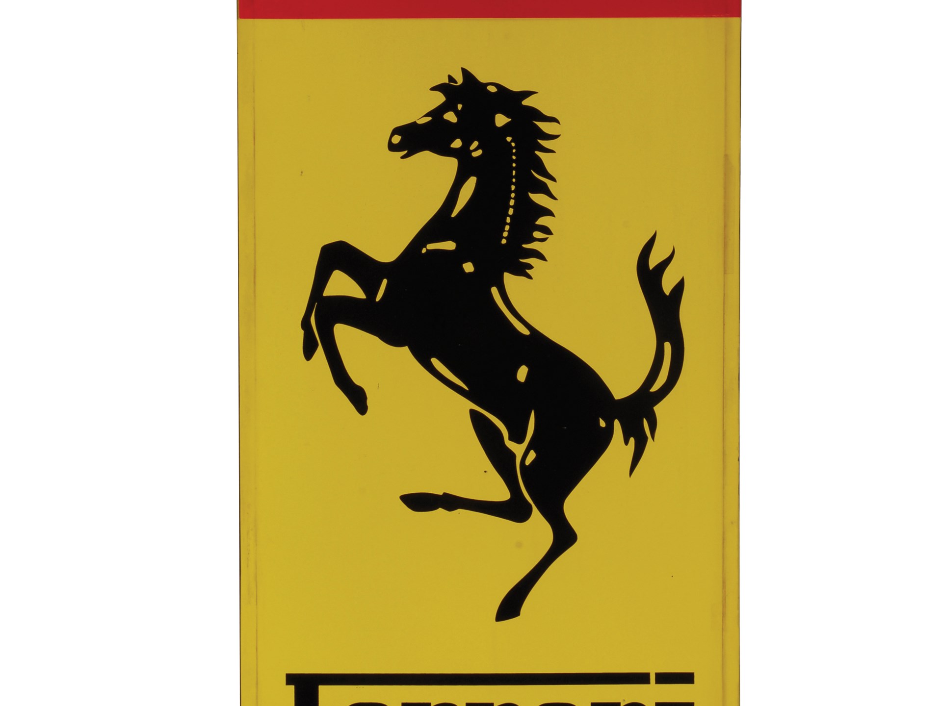 GARAGE FRANCORCHAMPS ENAMEL FERRARI SIGN | Ferrari – Leggenda e ...