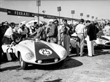 Chassis no. 0510 M awaits the start of the 1955 12 Hours of Sebring.