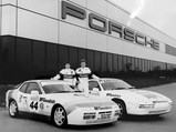 1988 Porsche 928 S4 Sport  - $Tiff Needell and Tony Dron pose with a 944 Turbo and the 928 in early 1988.