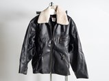 Large Porsche Leather Jacket with Case