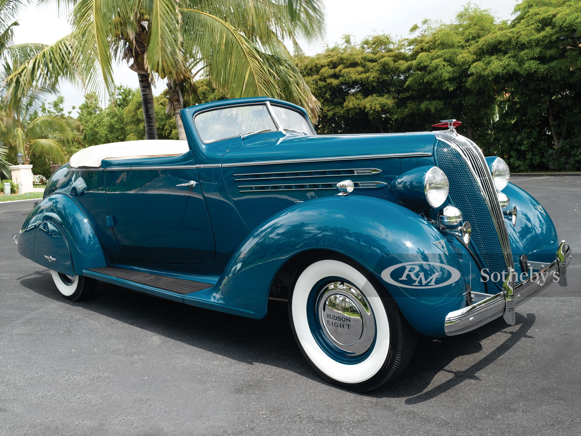 1936 Hudson Custom Eight Convertible Coupe Vintage Motor Cars At