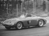 Chassis 0406 MD with Benzoni behind the wheel at the Trofeo Bruno e Fofi Vigorelli in Monza, March 1956.