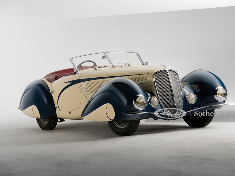 1937 Delahaye 135 Competition Court Torpedo Roadster by Figoni et Falaschi