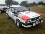 1983 Audi 80 quattro Works Rally - $Frank Kovacevic signals he is ready to go at the 2017 Goodwood Festival of Speed.