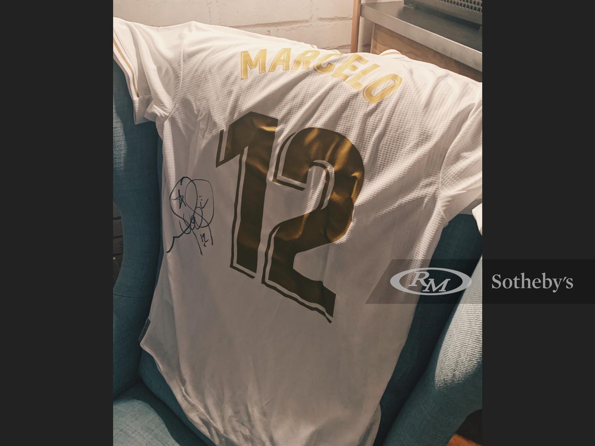 La Liga Real Madrid Signed Football Jersey 2019 2020 Race Against Covid Rm Online Only