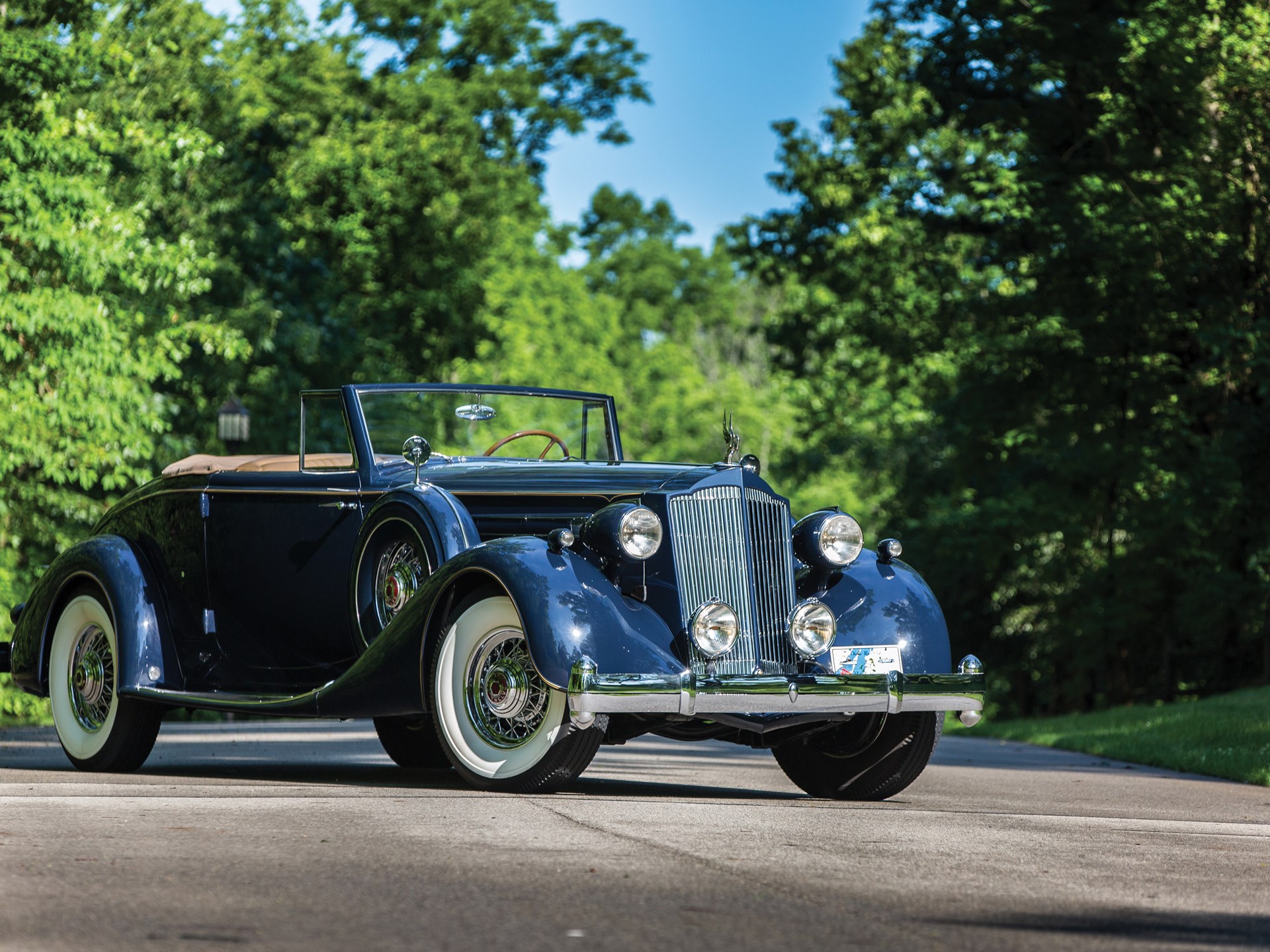 1936 Packard Twelve Coupe Roadster | Hershey 2015 | RM Sotheby's