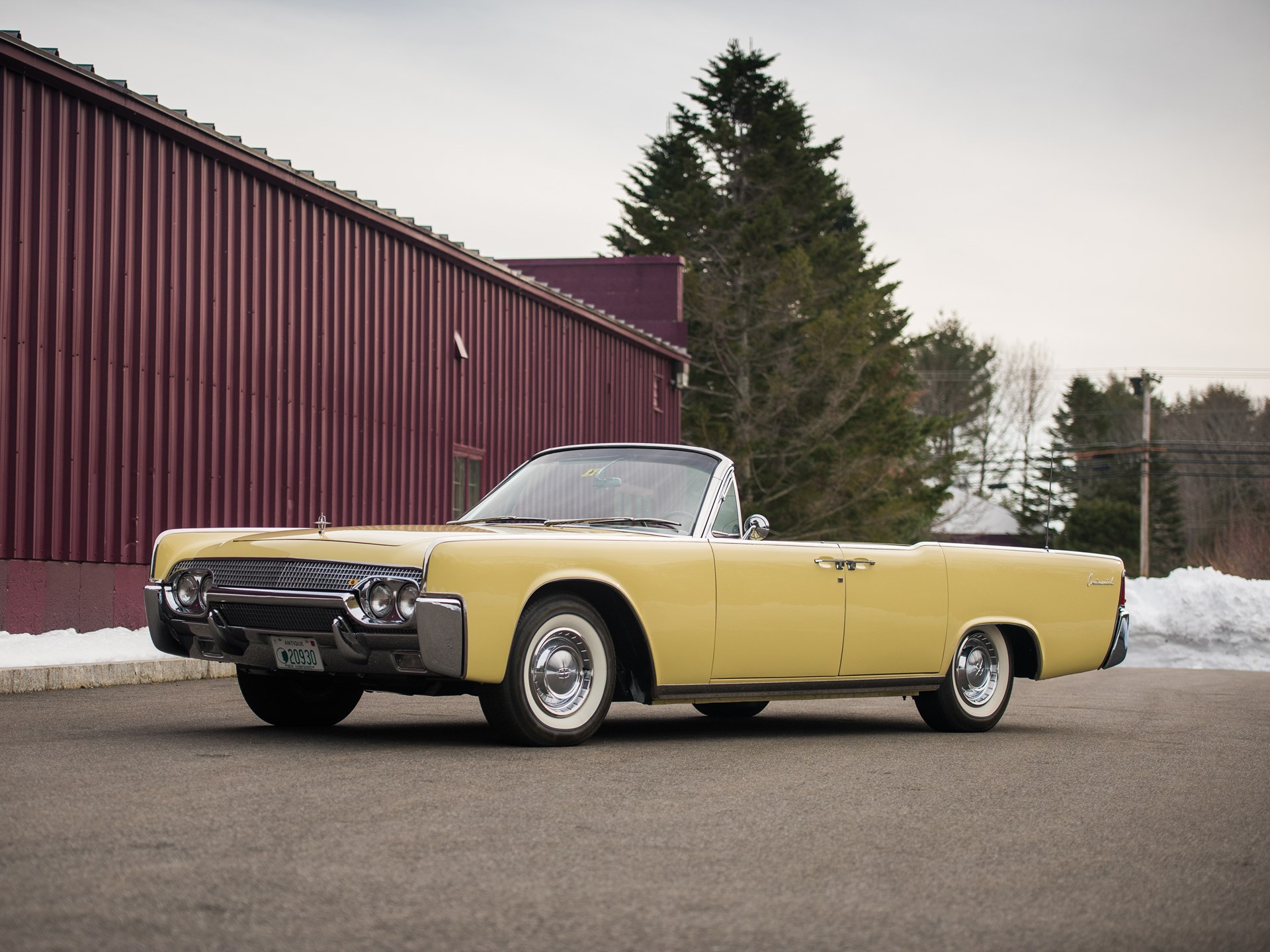 1961 Lincoln Continental Four-Door Convertible | The Dingman Collection ...