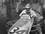 Jean Pierre Jaussaud arriving at the 1968 Formula 3 Monaco Grand Prix.