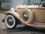 1932 Packard Twin Six Individual Custom Sport Phaeton in the style of Dietrich