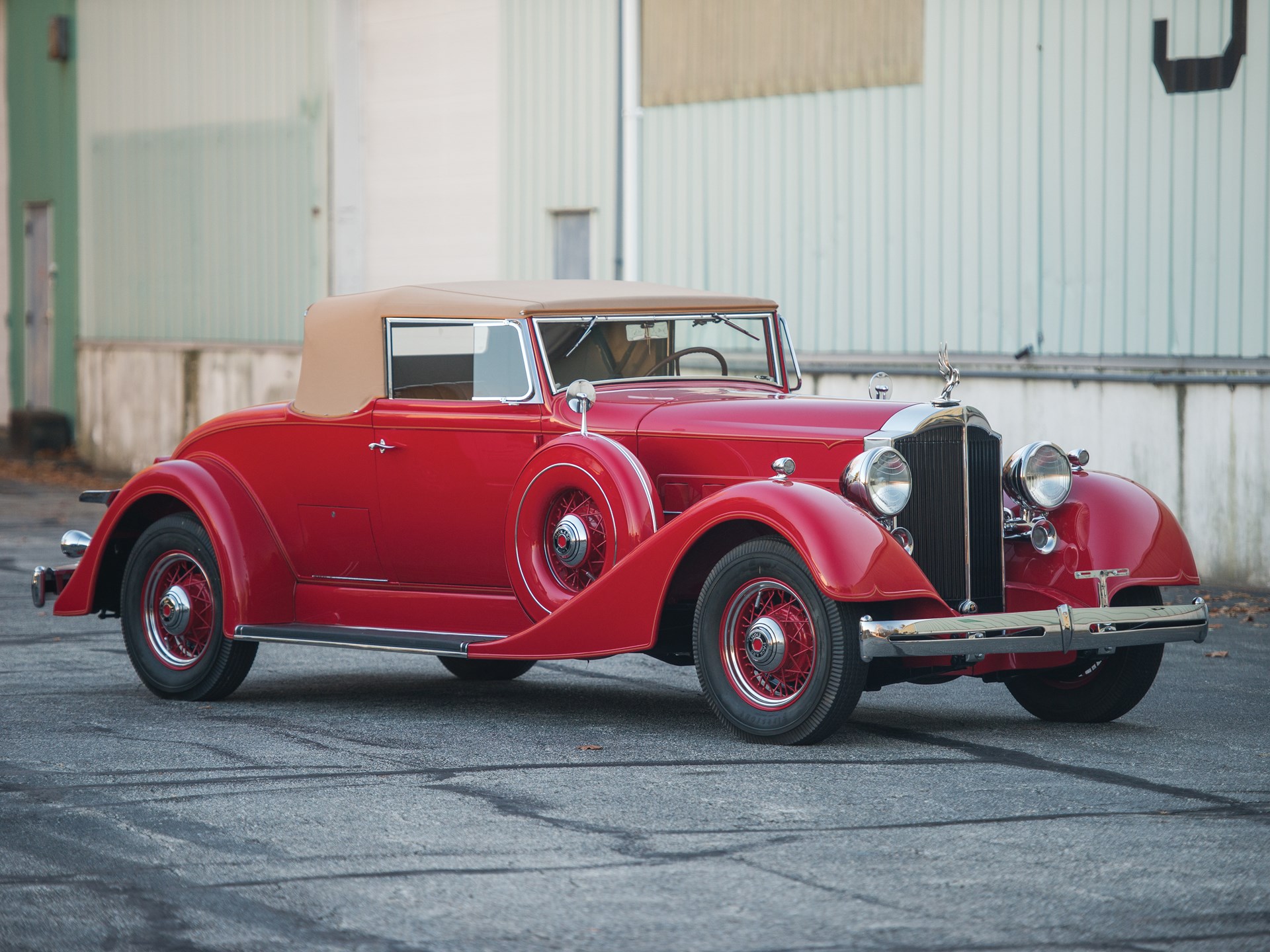 1934 Packard Eight Coupe Roadster | Amelia Island 2018 | RM Sotheby's