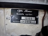1961 Alfa Romeo Giulietta Spider by Pininfarina