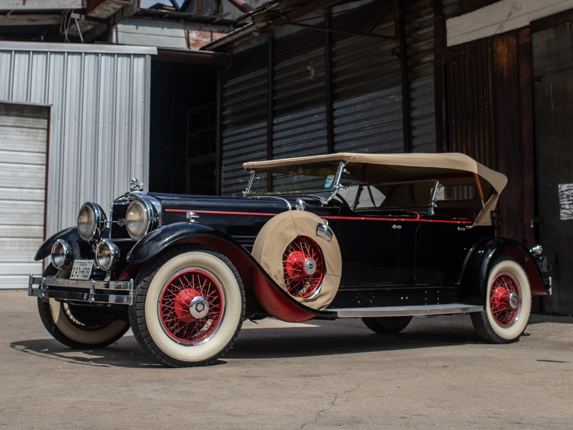 1929 Stutz Model M Dual-Cowl Phaeton by LeBaron | Open Roads, October ...