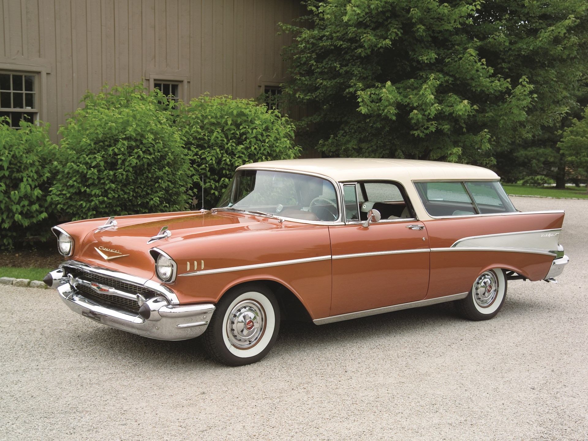 1957 Chevrolet Bel Air Nomad | Sports & Classics of Monterey 2009 | RM ...