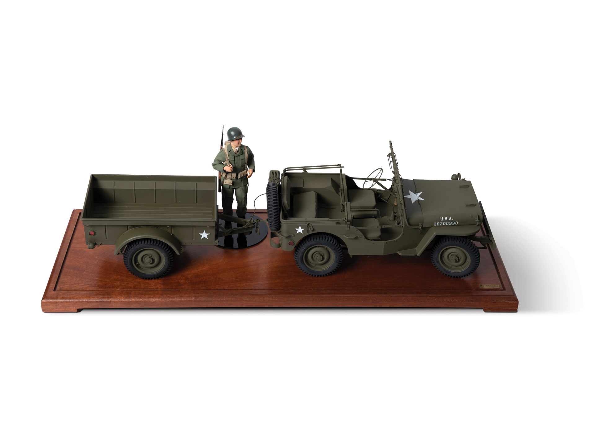 RM Sotheby's - Military Jeep with Trailer Model | The ...