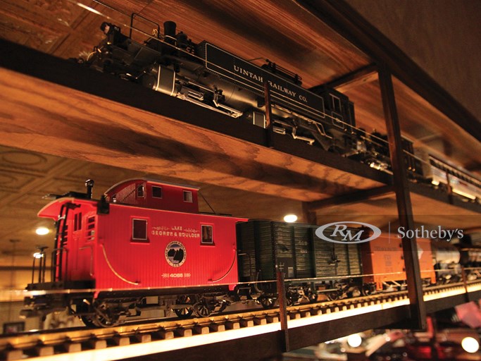 g scale suspended track