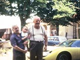 1969 Lamborghini Miura P400 S by Bertone - $Chassis number 4245 with Mrs. Weber’s family in Cremona, circa 1975.