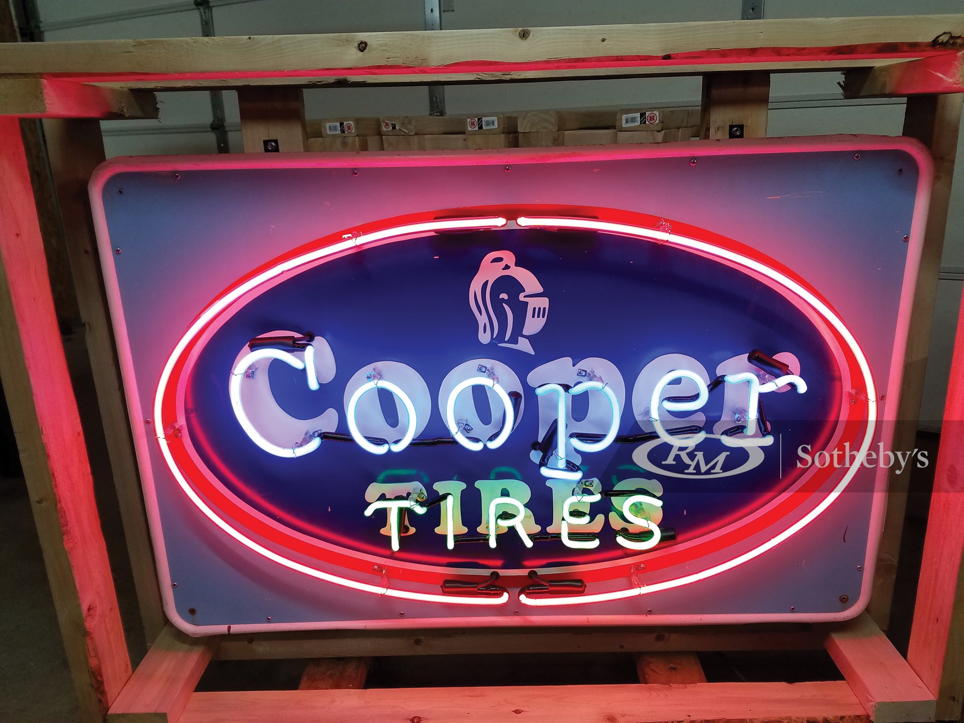 Cooper Tires Neon Sign 